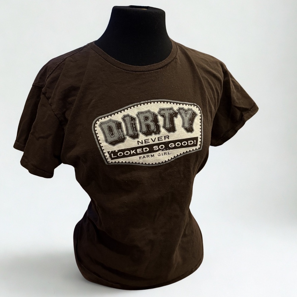 Farm Girl "Dirty Never Looked So Good" Graphic Tee